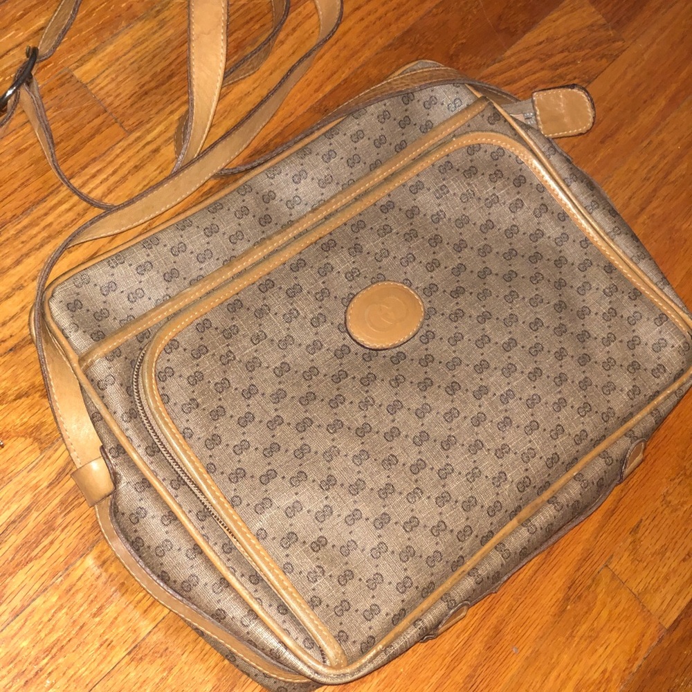 Very Rare vintage Micro GG messenger bag
